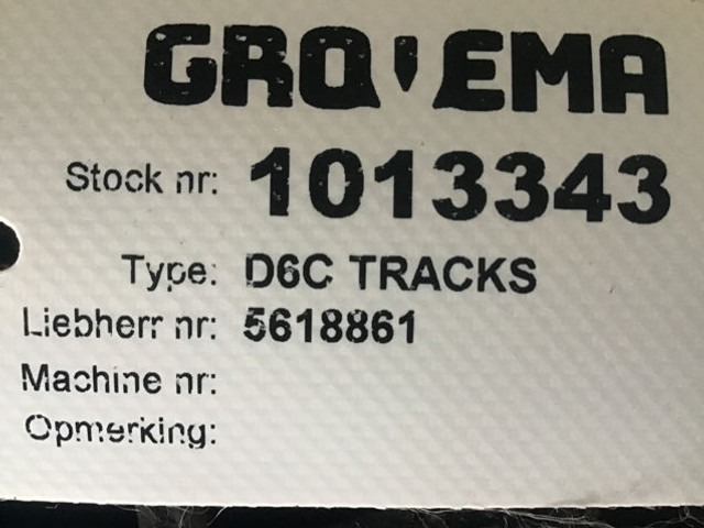 Liebherr R916 WLC / R924 NLC - Larvebånd: billede 5 Liebherr R916 WLC / R924 NLC - Larvebånd: billede 5