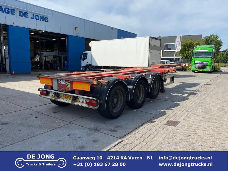 D-Tec FT-43-03V / Flexitrailer / 3x Extendable / SAF / 1x Lift Axle - Containerbil/ Veksellad sættevogn: billede 1 D-Tec FT-43-03V / Flexitrailer / 3x Extendable / SAF / 1x Lift Axle - Containerbil/ Veksellad sættevogn: billede 1