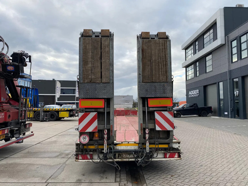 Faymonville Max Trailer F-S44-1A1Y / Extendable / Hydraulic Ramps / 58 Ton / 2x Steering Axle - Nedbygget platform sættevogn: billede 2 Faymonville Max Trailer F-S44-1A1Y / Extendable / Hydraulic Ramps / 58 Ton / 2x Steering Axle - Nedbygget platform sættevogn: billede 2