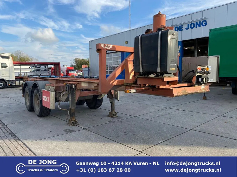 LAG 20 FT Tipping chassis / kiepchassis / Electric Tipping - Containerbil/ Veksellad sættevogn: billede 1 LAG 20 FT Tipping chassis / kiepchassis / Electric Tipping - Containerbil/ Veksellad sættevogn: billede 1