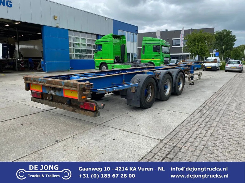 Renders Container chassis / BPW + Drum / 40 FT - Containerbil/ Veksellad sættevogn: billede 1 Renders Container chassis / BPW + Drum / 40 FT - Containerbil/ Veksellad sættevogn: billede 1