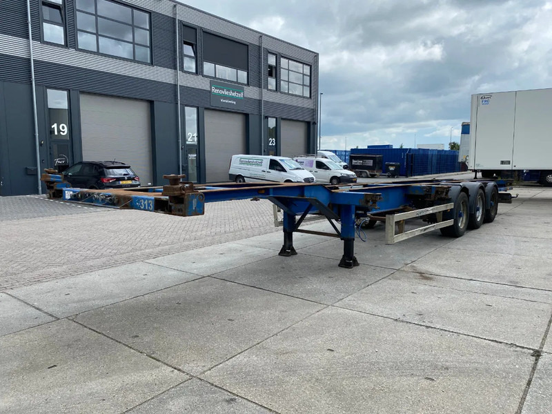 Renders Container chassis / BPW + Drum / 40 FT - Containerbil/ Veksellad sættevogn: billede 4 Renders Container chassis / BPW + Drum / 40 FT - Containerbil/ Veksellad sættevogn: billede 4