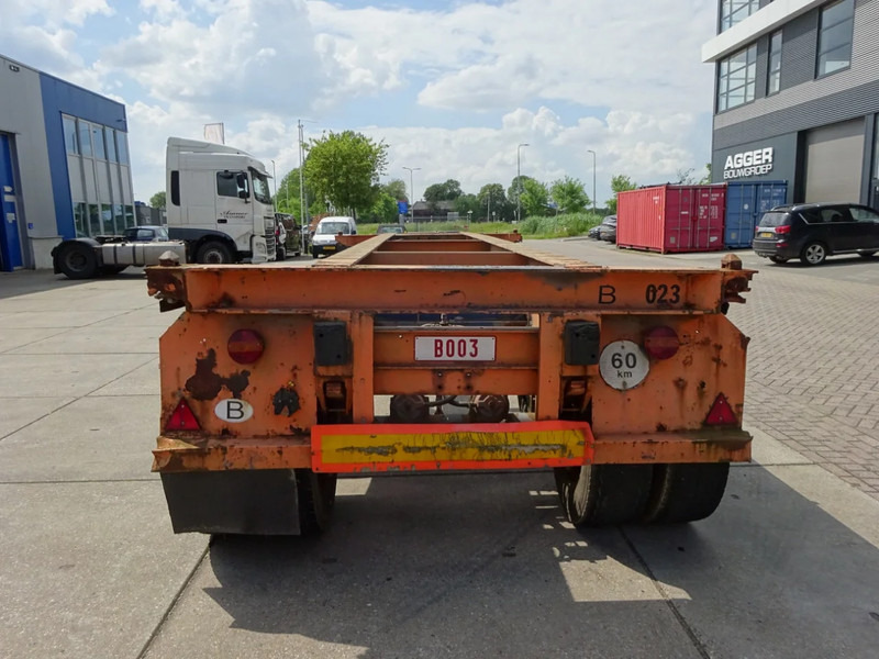 Van Hool 20 FT Container Chassis / Steel Suspension / Double Tyres - Containerbil/ Veksellad sættevogn: billede 2 Van Hool 20 FT Container Chassis / Steel Suspension / Double Tyres - Containerbil/ Veksellad sættevogn: billede 2