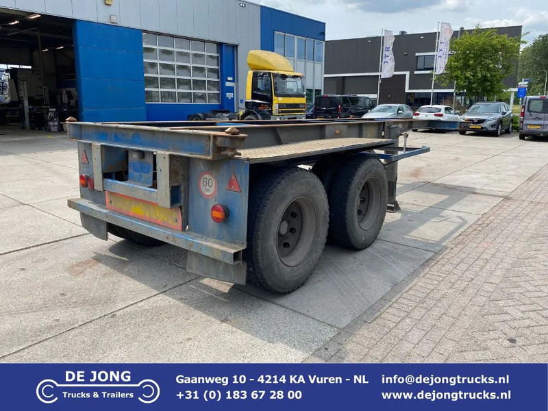 Van Hool 20FT Chassis / Steel Suspension / Double Air - Containerbil/ Veksellad sættevogn: billede 1 Van Hool 20FT Chassis / Steel Suspension / Double Air - Containerbil/ Veksellad sættevogn: billede 1