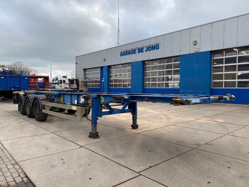 Van Hool 3B0079 / Container chassis / SAF + Disc - Containerbil/ Veksellad sættevogn: billede 5 Van Hool 3B0079 / Container chassis / SAF + Disc - Containerbil/ Veksellad sættevogn: billede 5