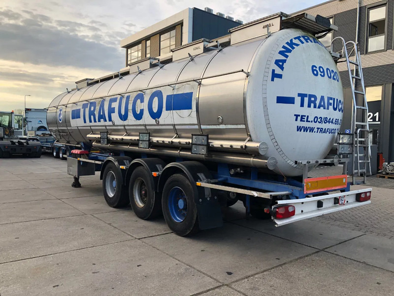 Van Hool Tank / 33.280 LT / 4 compartments / ADR / Inox - Tanksættevogn: billede 3 Van Hool Tank / 33.280 LT / 4 compartments / ADR / Inox - Tanksættevogn: billede 3