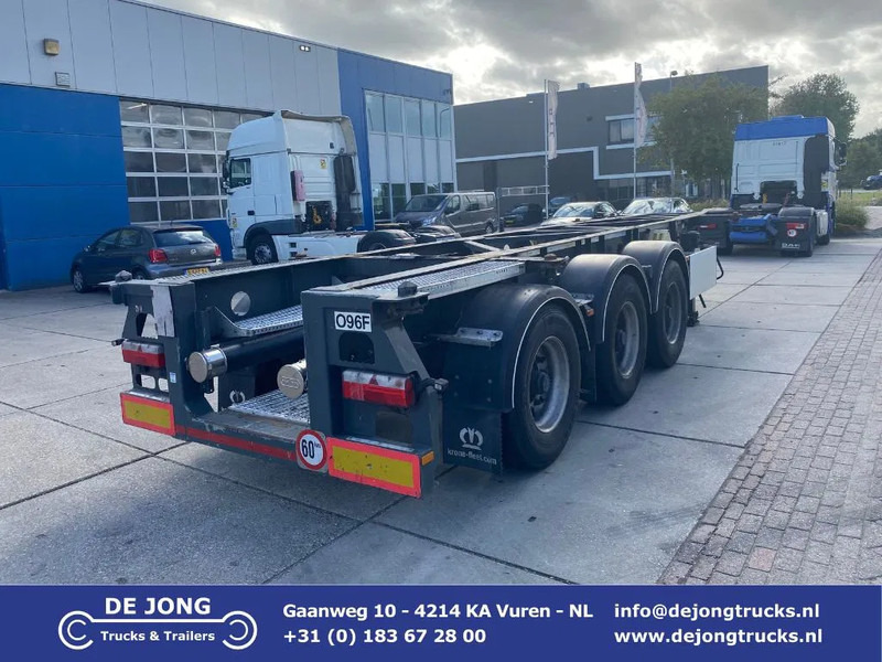 Van Hool Tank Chassis / ADR / BPW + DISC / 20-30 FT - Containerbil/ Veksellad sættevogn: billede 1 Van Hool Tank Chassis / ADR / BPW + DISC / 20-30 FT - Containerbil/ Veksellad sættevogn: billede 1