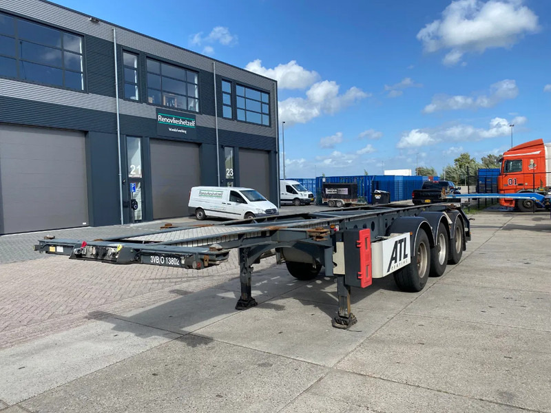 Van Hool Tank chassis / ADR / BPW + DISC / 20-30 FT - Containerbil/ Veksellad sættevogn: billede 3 Van Hool Tank chassis / ADR / BPW + DISC / 20-30 FT - Containerbil/ Veksellad sættevogn: billede 3