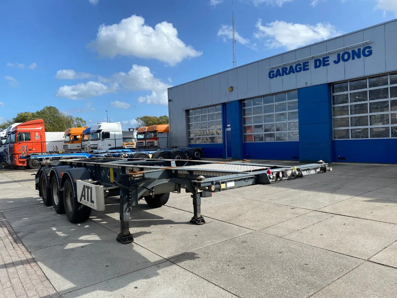 Van Hool Tank chassis / ADR / BPW + DISC / 20-30 FT - Containerbil/ Veksellad sættevogn: billede 5 Van Hool Tank chassis / ADR / BPW + DISC / 20-30 FT - Containerbil/ Veksellad sættevogn: billede 5