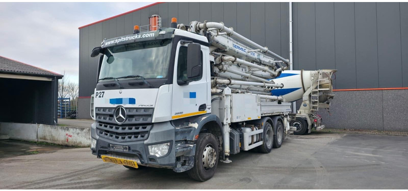 Mercedes-Benz AROCS Sermac 36m - Betonpumpe: billede 1 Mercedes-Benz AROCS Sermac 36m - Betonpumpe: billede 1