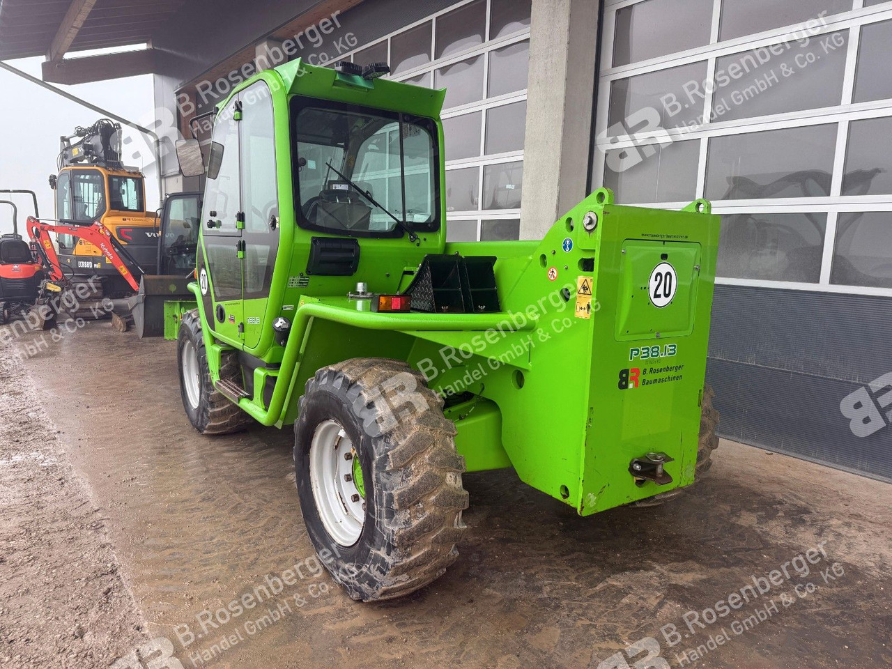 Merlo P38.13 Teleskoplader /inkl. Gabel+Schaufel /BüVo - Teleskop truck: billede 3 Merlo P38.13 Teleskoplader /inkl. Gabel+Schaufel /BüVo - Teleskop truck: billede 3