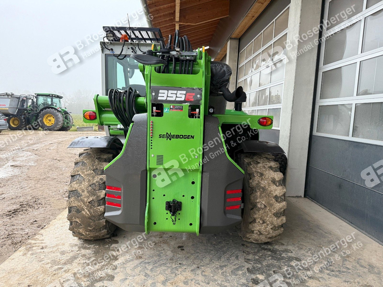 Sennebogen 355E Teleskoplader / nur 2865h / TOP - Gummihjulslæsser: billede 4 Sennebogen 355E Teleskoplader / nur 2865h / TOP - Gummihjulslæsser: billede 4