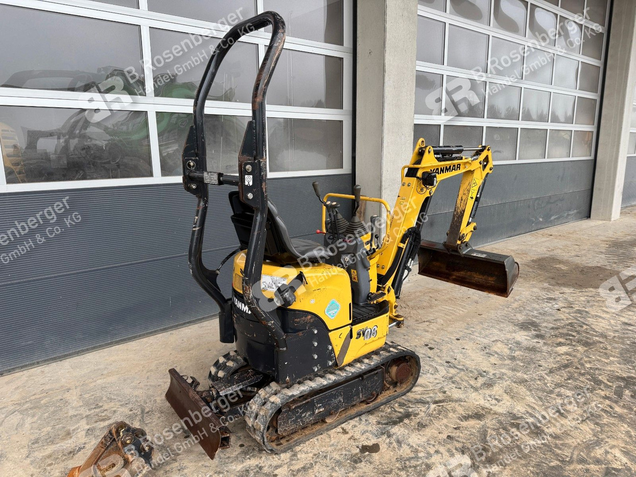 Yanmar SV08 Minibagger /BJ2021 / nur 1013h / TOP - Minigravemaskine: billede 5 Yanmar SV08 Minibagger /BJ2021 / nur 1013h / TOP - Minigravemaskine: billede 5