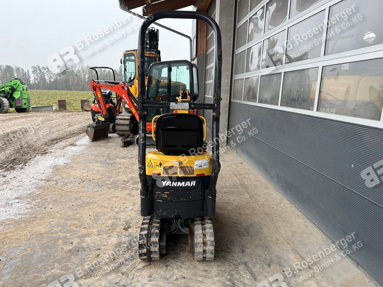 Yanmar SV08 Minibagger /BJ2021 / nur 1013h / TOP - Minigravemaskine: billede 4 Yanmar SV08 Minibagger /BJ2021 / nur 1013h / TOP - Minigravemaskine: billede 4