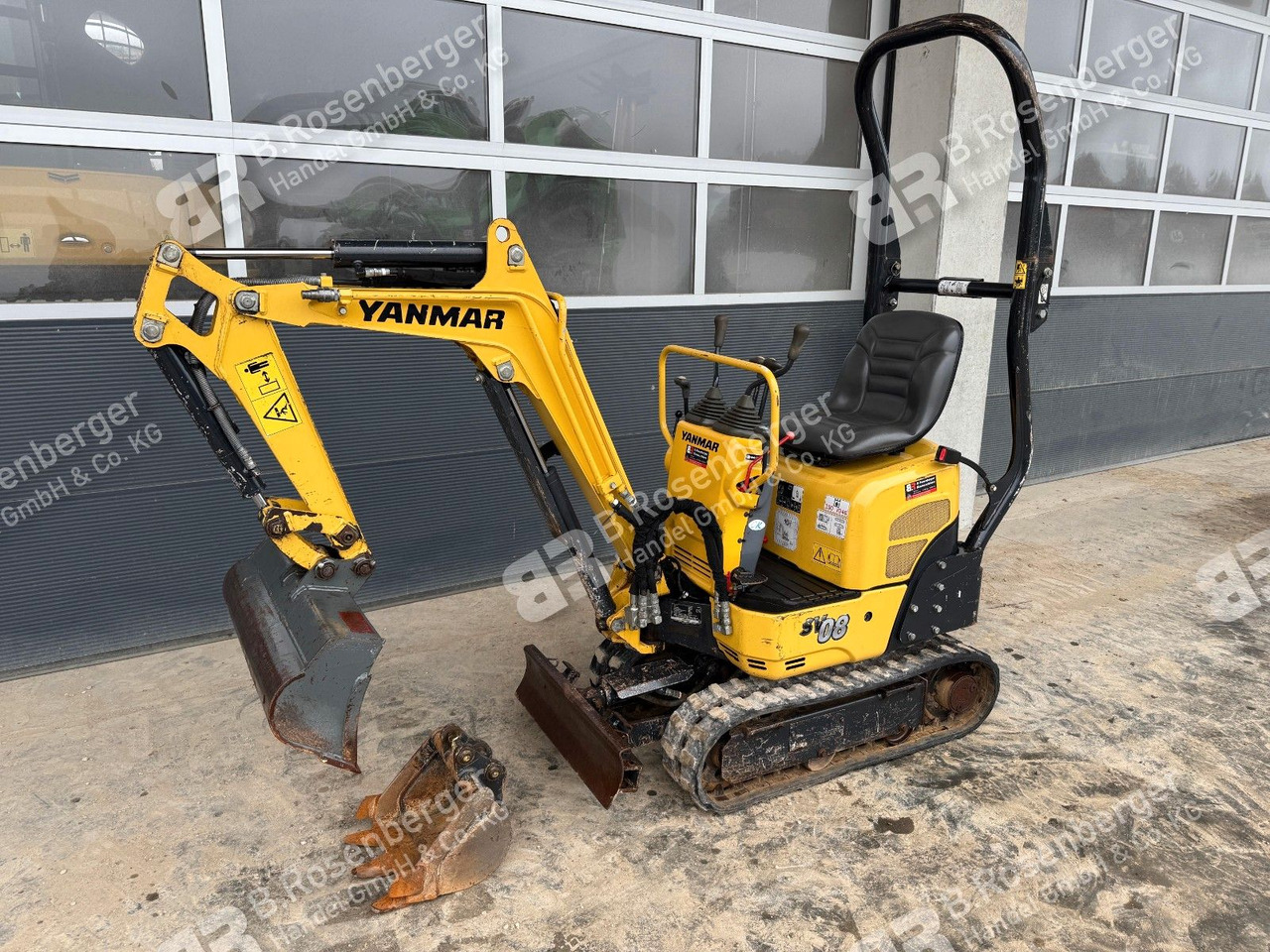 Yanmar SV08 Minibagger /BJ2021 / nur 1013h / TOP - Minigravemaskine: billede 1 Yanmar SV08 Minibagger /BJ2021 / nur 1013h / TOP - Minigravemaskine: billede 1