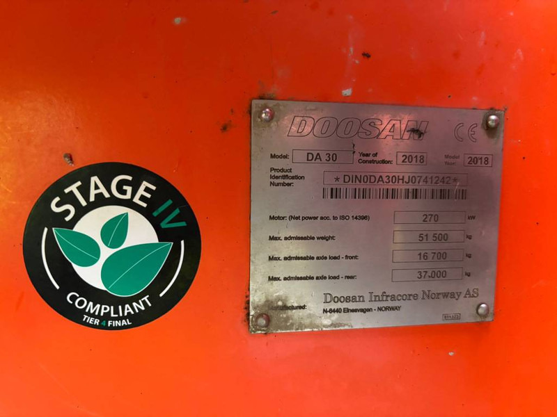 Doosan DA 30 - Knækstyret dumper: billede 5 Doosan DA 30 - Knækstyret dumper: billede 5