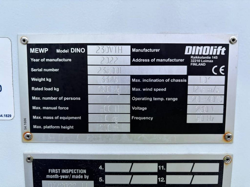 Mercedes-Benz Dino 230VTH - Lastbil med mandskabslift: billede 5 Mercedes-Benz Dino 230VTH - Lastbil med mandskabslift: billede 5