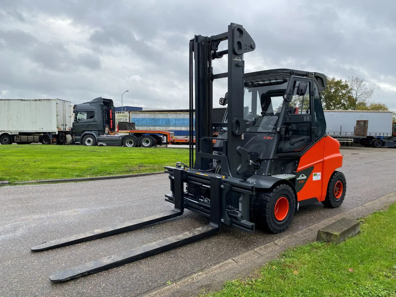 Linde E80-01/900 - El gaffeltruck: billede 4 Linde E80-01/900 - El gaffeltruck: billede 4