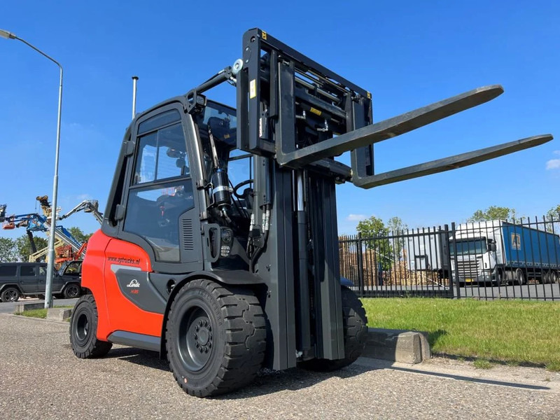 Diesel gaffeltruck Linde H35D-01: billede 5