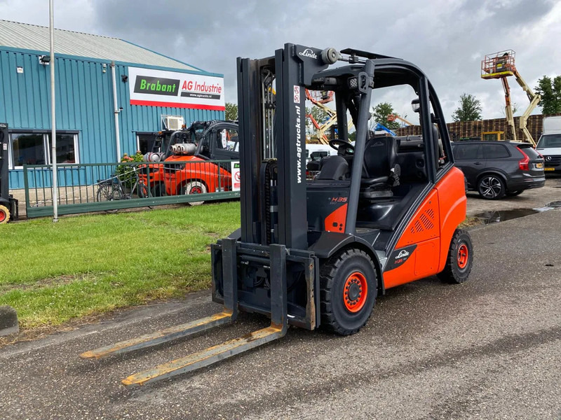 Linde H35T-02 - Gas gaffeltruck: billede 4 Linde H35T-02 - Gas gaffeltruck: billede 4