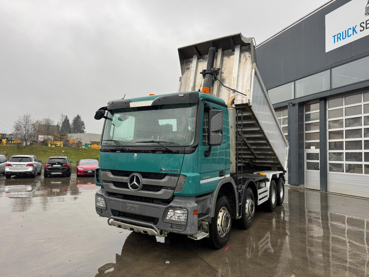 MERCEDES 3248 8x4 Rückwärtskipper 15m3 - Tipvogn lastbil: billede 2 MERCEDES 3248 8x4 Rückwärtskipper 15m3 - Tipvogn lastbil: billede 2