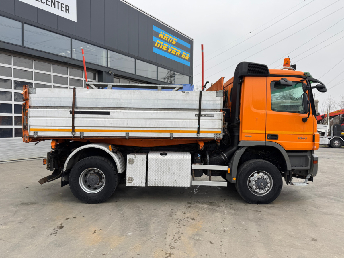 MERCEDES Actros 1841 4x4 mit Schneeplfug - Tipvogn lastbil: billede 4 MERCEDES Actros 1841 4x4 mit Schneeplfug - Tipvogn lastbil: billede 4