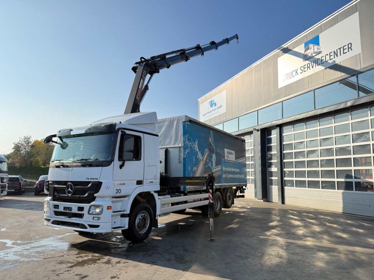 MERCEDES Actros 2548 6x2 Hiab 244-5 - Lastbil med kran: billede 2 MERCEDES Actros 2548 6x2 Hiab 244-5 - Lastbil med kran: billede 2