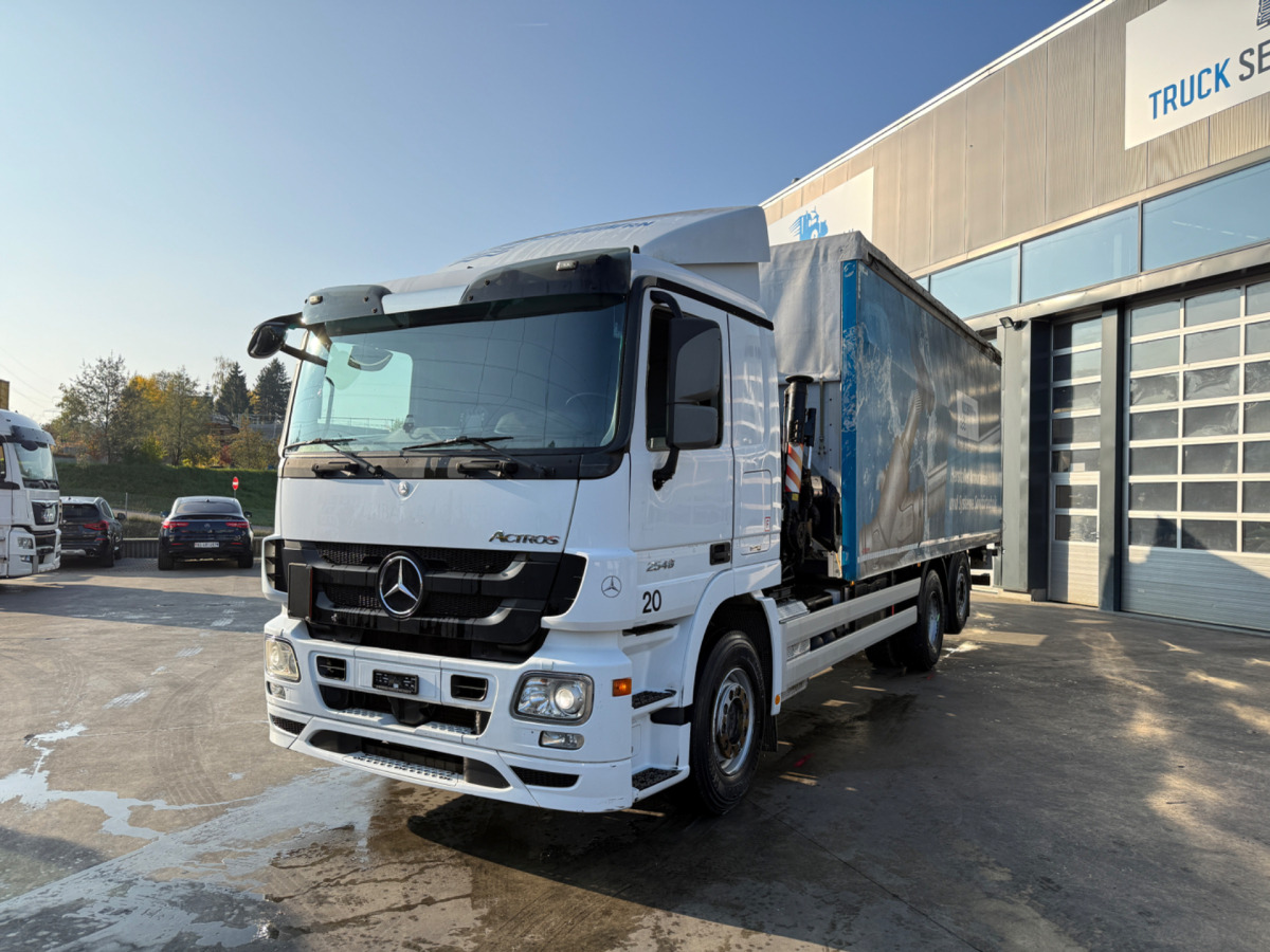 MERCEDES Actros 2548 6x2 Hiab 244-5 - Lastbil med kran: billede 1 MERCEDES Actros 2548 6x2 Hiab 244-5 - Lastbil med kran: billede 1
