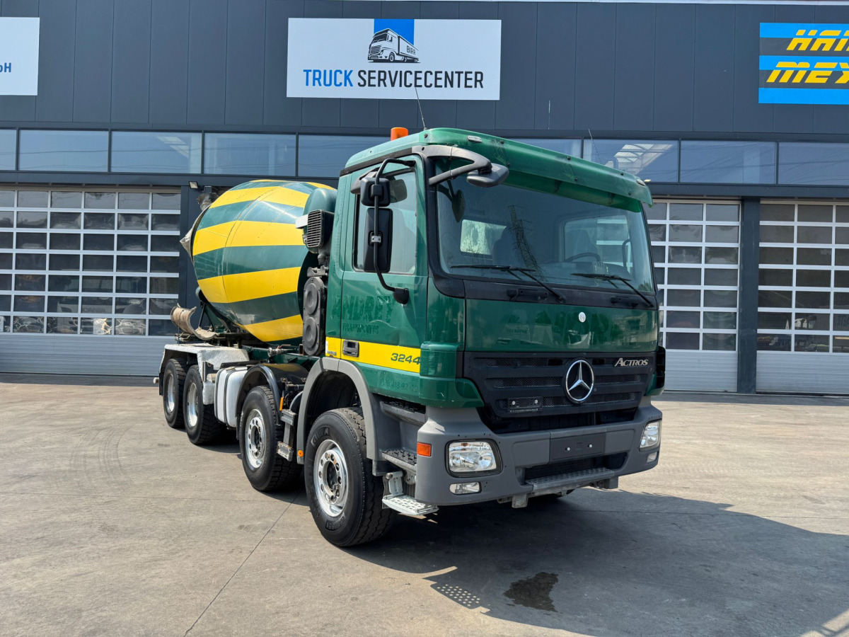 MERCEDES Actros 3244 8x4 Liebherr 9m3 - Betonbil: billede 3 MERCEDES Actros 3244 8x4 Liebherr 9m3 - Betonbil: billede 3