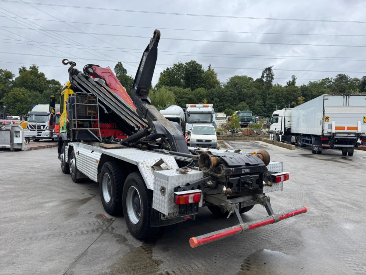 Lastbil med kran MERCEDES Arocs 3248 8x4 Fassi 315-7 mit Hiab 21T: billede 9