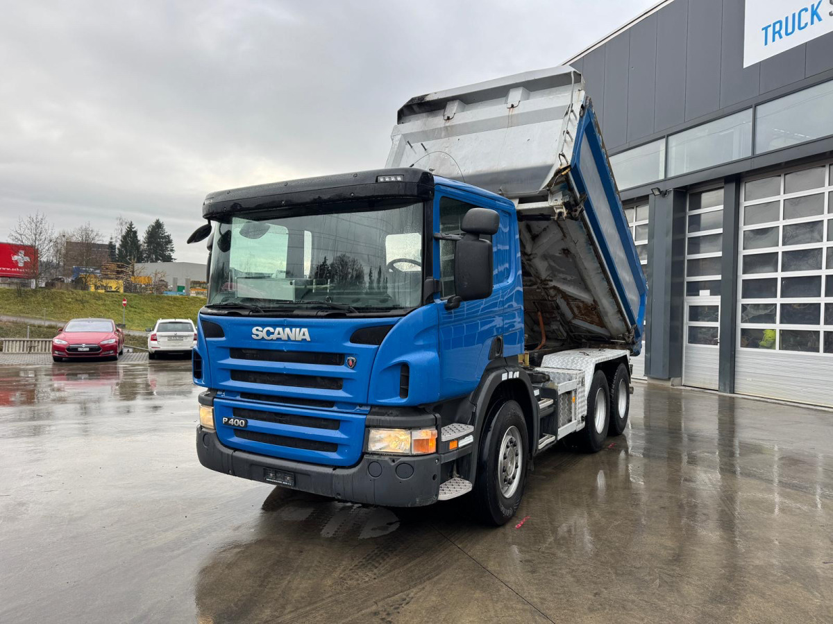 SCANIA P400 6x4 2S Kipper Bordmatik AHK - Tipvogn lastbil: billede 1 SCANIA P400 6x4 2S Kipper Bordmatik AHK - Tipvogn lastbil: billede 1