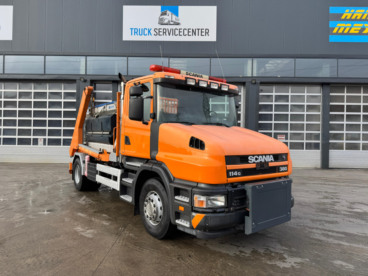 SCANIA T380 4x2 Winterdienst Schneepflug und Salzstreuer - Liftdumper lastbil: billede 3 SCANIA T380 4x2 Winterdienst Schneepflug und Salzstreuer - Liftdumper lastbil: billede 3