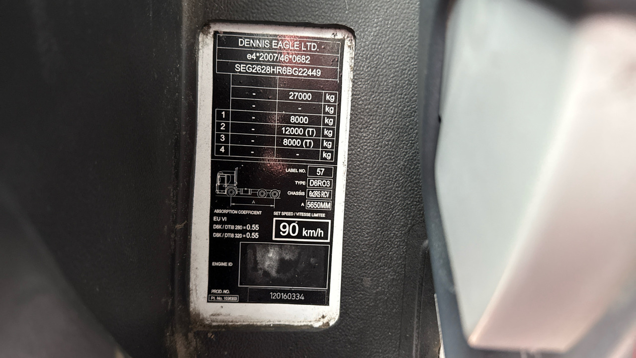 Affaldsmaskine Dennis Elite 6: billede 12 Affaldsmaskine Dennis Elite 6: billede 12