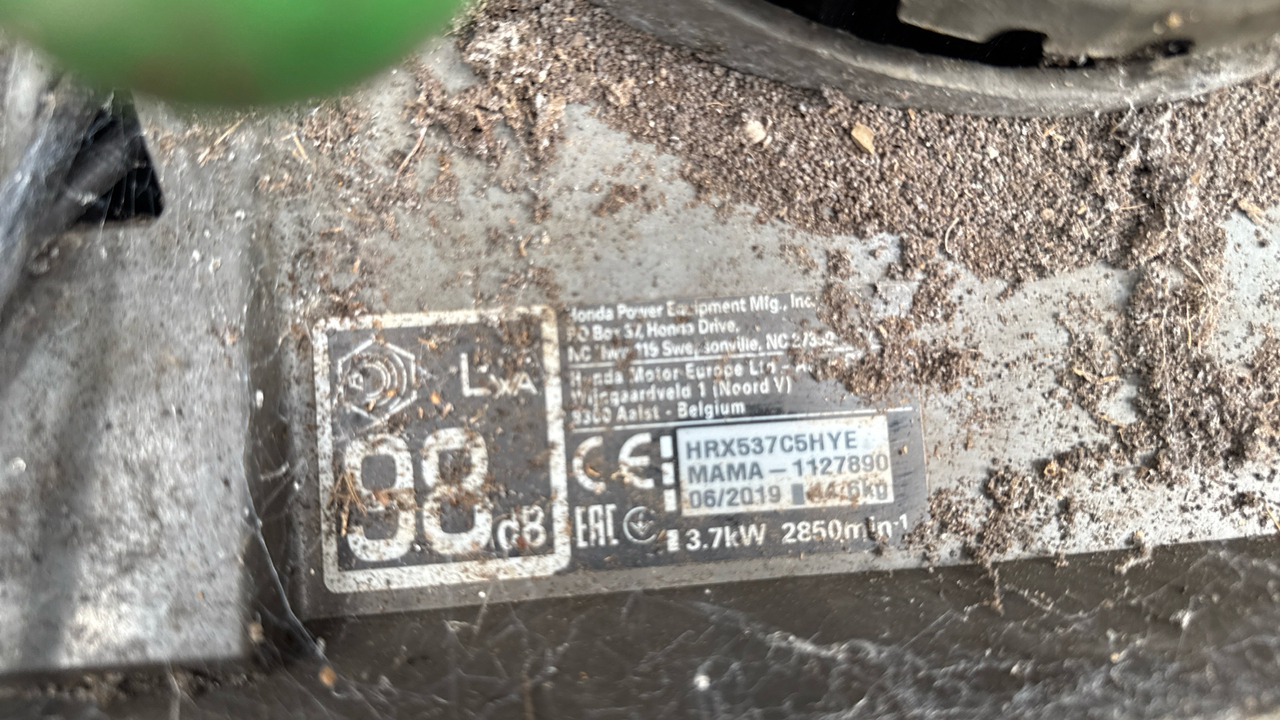 HONDA HRX537 C5HYE - Bygningsudstyr: billede 5 HONDA HRX537 C5HYE - Bygningsudstyr: billede 5