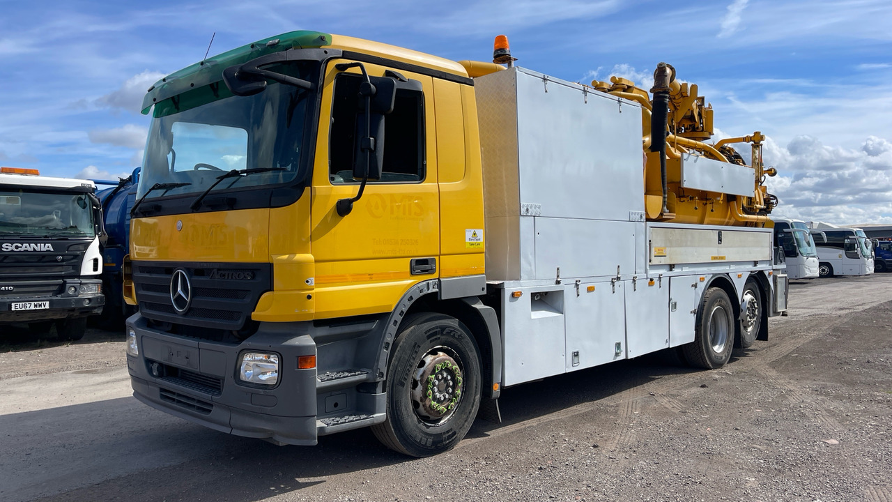 MERCEDES-BENZ ACTROS - Slamsugemaskine: billede 2 MERCEDES-BENZ ACTROS - Slamsugemaskine: billede 2