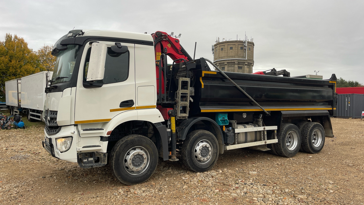 MERCEDES-BENZ AROCS - Tipvogn lastbil, Lastbil med kran: billede 2 MERCEDES-BENZ AROCS - Tipvogn lastbil, Lastbil med kran: billede 2