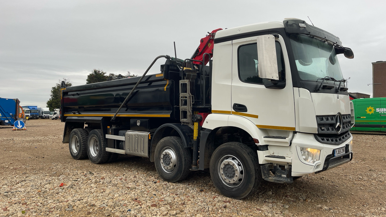 MERCEDES-BENZ AROCS - Tipvogn lastbil, Lastbil med kran: billede 1 MERCEDES-BENZ AROCS - Tipvogn lastbil, Lastbil med kran: billede 1