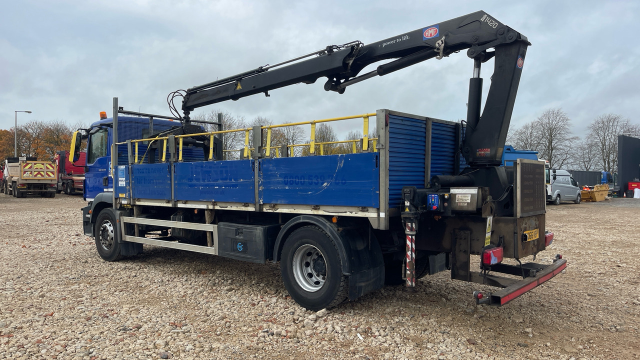 Man TGM 18.250 - Lastbil med lad, Lastbil med kran: billede 3 Man TGM 18.250 - Lastbil med lad, Lastbil med kran: billede 3