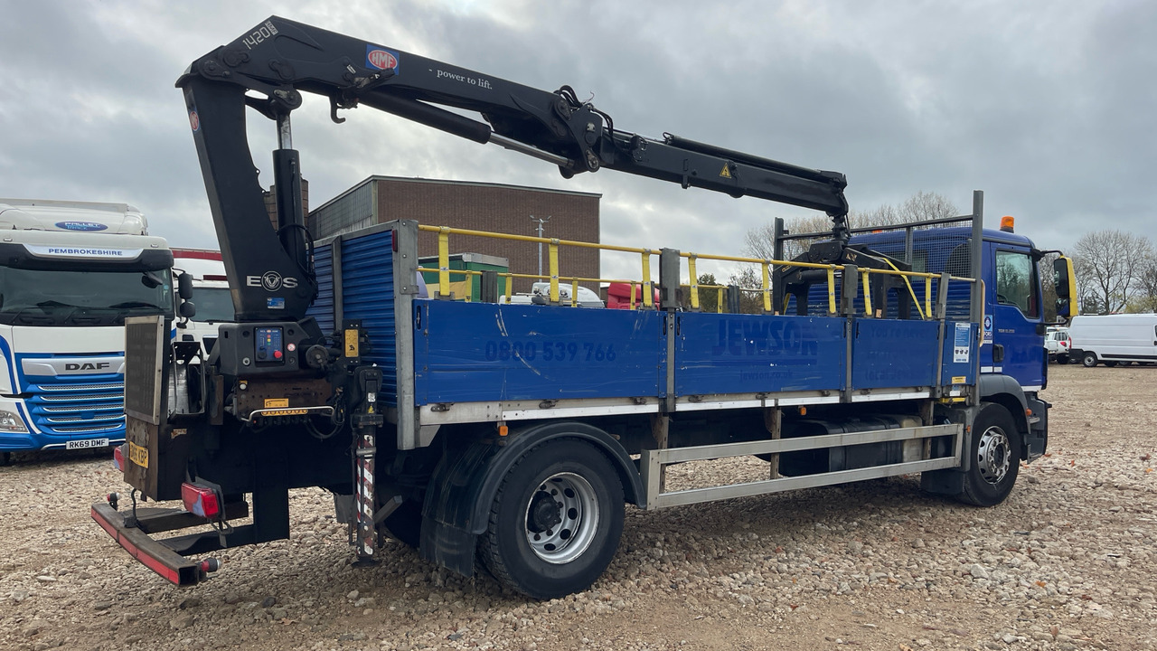 Man TGM 18.250 - Lastbil med lad, Lastbil med kran: billede 4 Man TGM 18.250 - Lastbil med lad, Lastbil med kran: billede 4