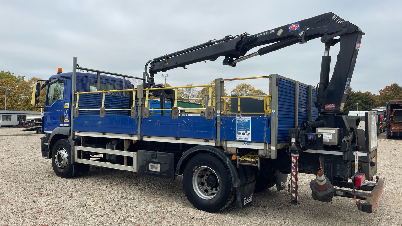 Man TGM 18.250 - Lastbil med lad, Lastbil med kran: billede 3 Man TGM 18.250 - Lastbil med lad, Lastbil med kran: billede 3