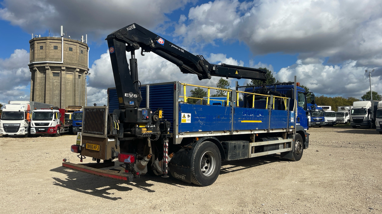 Man TGM 18.250 - Lastbil med lad, Lastbil med kran: billede 4 Man TGM 18.250 - Lastbil med lad, Lastbil med kran: billede 4