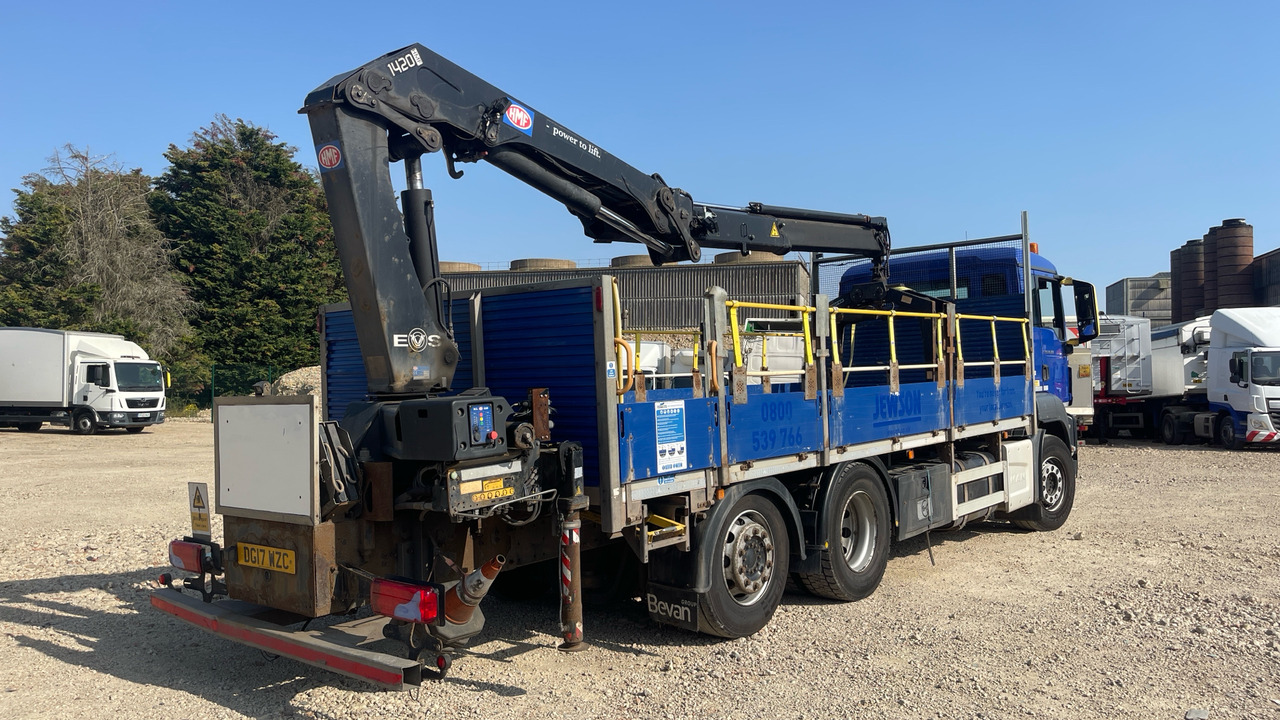 Man TGS 26.360 - Lastbil med lad, Lastbil med kran: billede 4 Man TGS 26.360 - Lastbil med lad, Lastbil med kran: billede 4