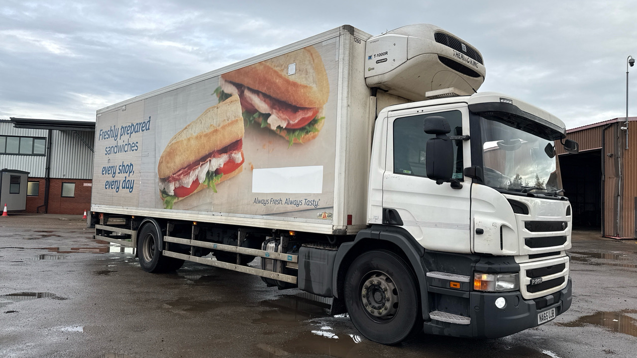 Scania P 250 - Kølevogn lastbil: billede 1 Scania P 250 - Kølevogn lastbil: billede 1