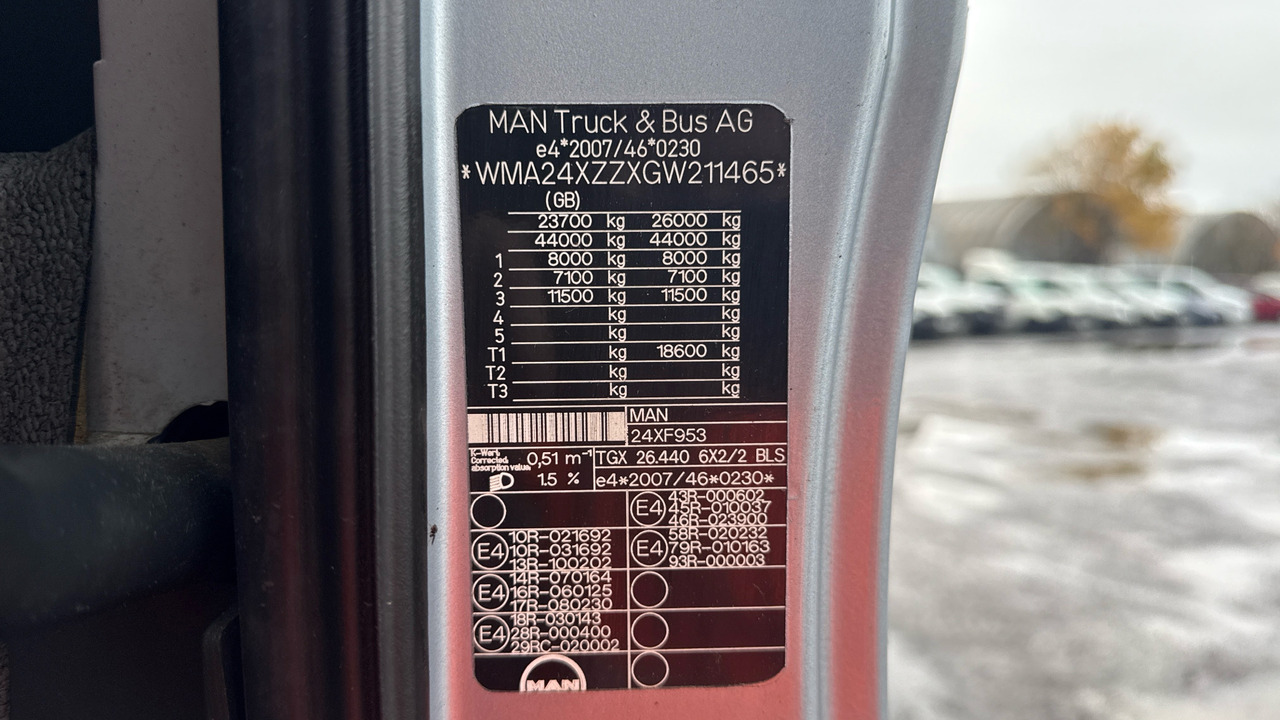 Trækker MAN TGX 26.440: billede 11