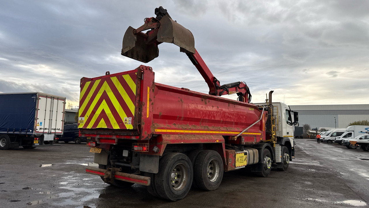 Volvo FM 410 - Tipvogn lastbil, Lastbil med kran: billede 4 Volvo FM 410 - Tipvogn lastbil, Lastbil med kran: billede 4