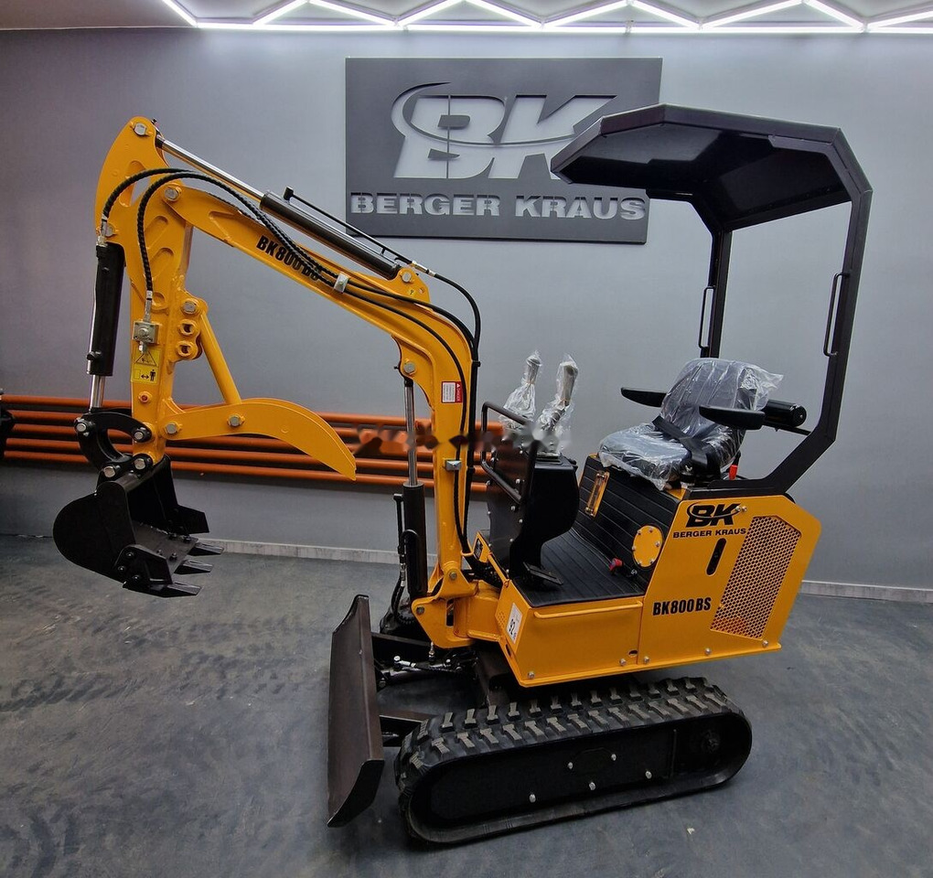 Berger Kraus BK800BS Nowa minikoparka Mini excavator Torsion arm - Minigravemaskine: billede 2 Berger Kraus BK800BS Nowa minikoparka Mini excavator Torsion arm - Minigravemaskine: billede 2