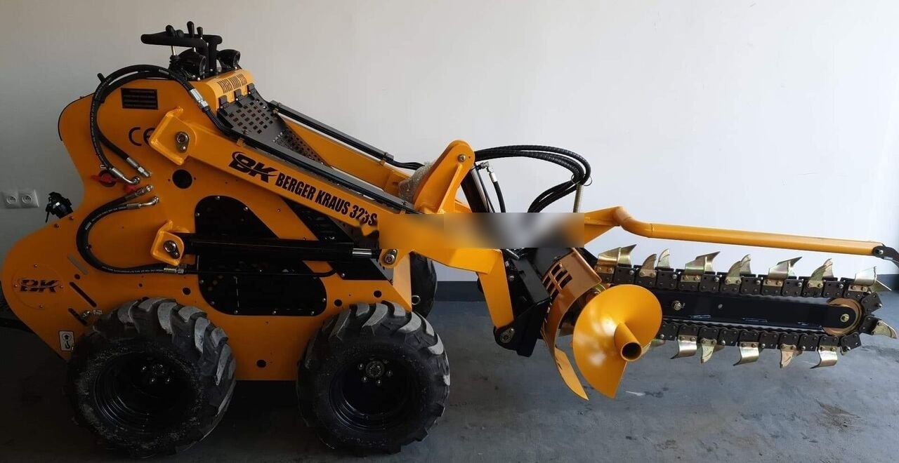Berger Kraus Mini wheel loader 23KM Briggs 323S - Skridstyret minilæsser: billede 4 Berger Kraus Mini wheel loader 23KM Briggs 323S - Skridstyret minilæsser: billede 4