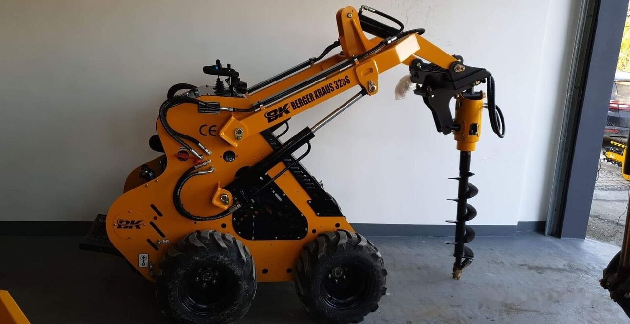 Berger Kraus Mini wheel loader 23KM Briggs 323S - Skridstyret minilæsser: billede 3 Berger Kraus Mini wheel loader 23KM Briggs 323S - Skridstyret minilæsser: billede 3