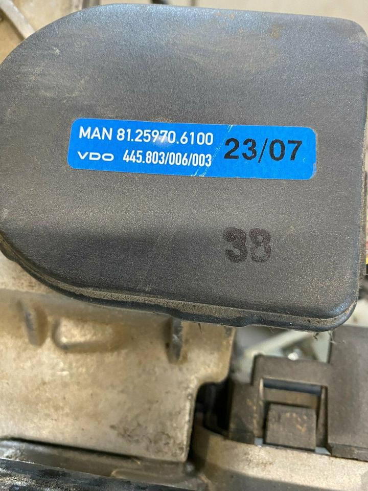 MAN TGA TGX Fußbremsventil Bremsventil 81.25970.6100 - Bremseventil for Lastbil: billede 4 MAN TGA TGX Fußbremsventil Bremsventil 81.25970.6100 - Bremseventil for Lastbil: billede 4
