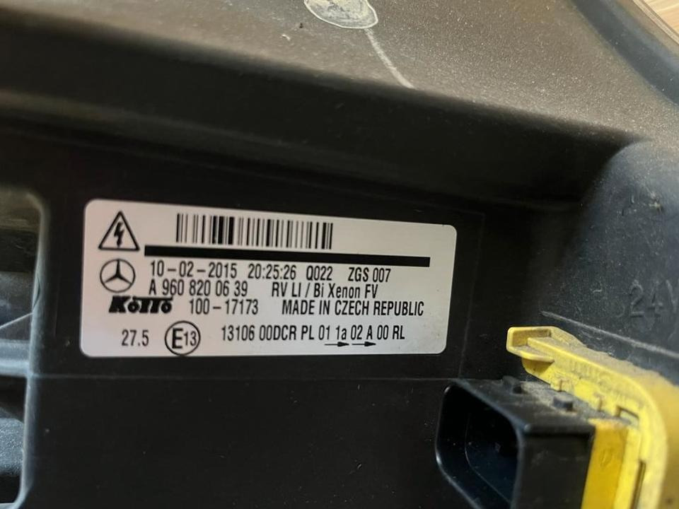Mercedes Actros Bi Xenon Scheinwerfer Vorne Links A9608200639 - Forlygte for Lastbil: billede 2 Mercedes Actros Bi Xenon Scheinwerfer Vorne Links A9608200639 - Forlygte for Lastbil: billede 2